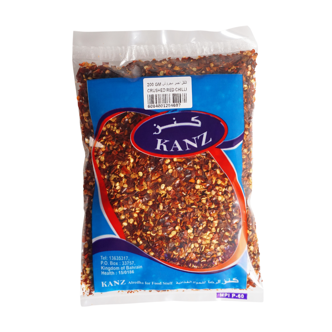 Kanz Crushed Red Chilli - 200 GM