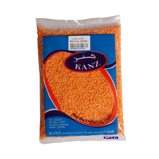 Kanz Red Dal - 400 GM