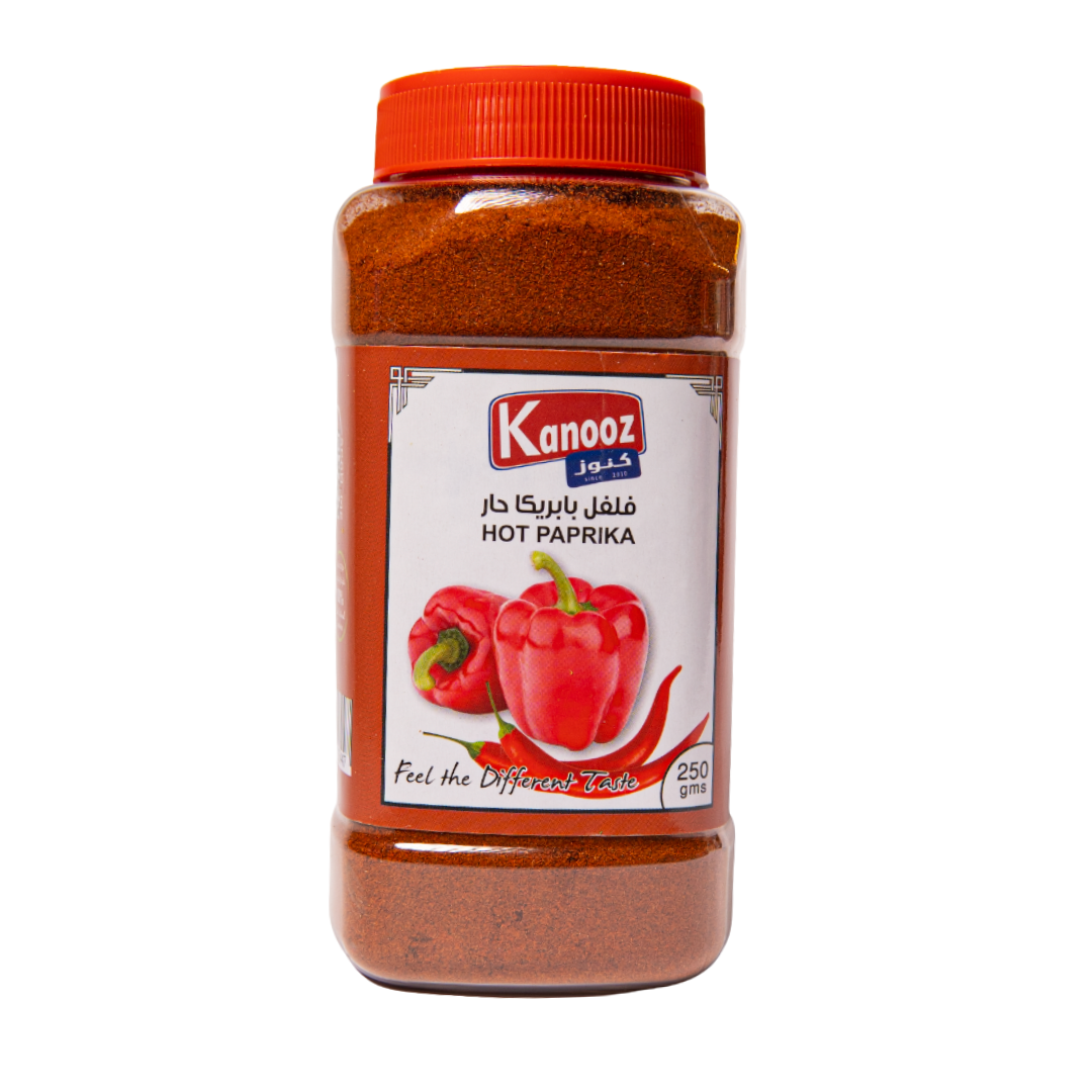 Kanooz Hot Paprika 250 GM