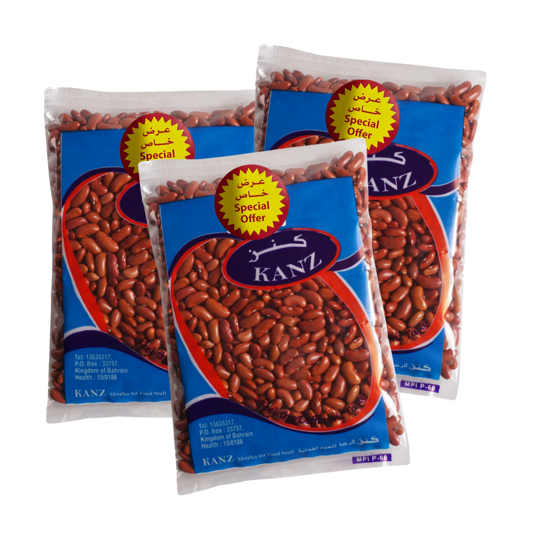 PROM - Kanz Red Kidney Beans - 400 GM x 3
