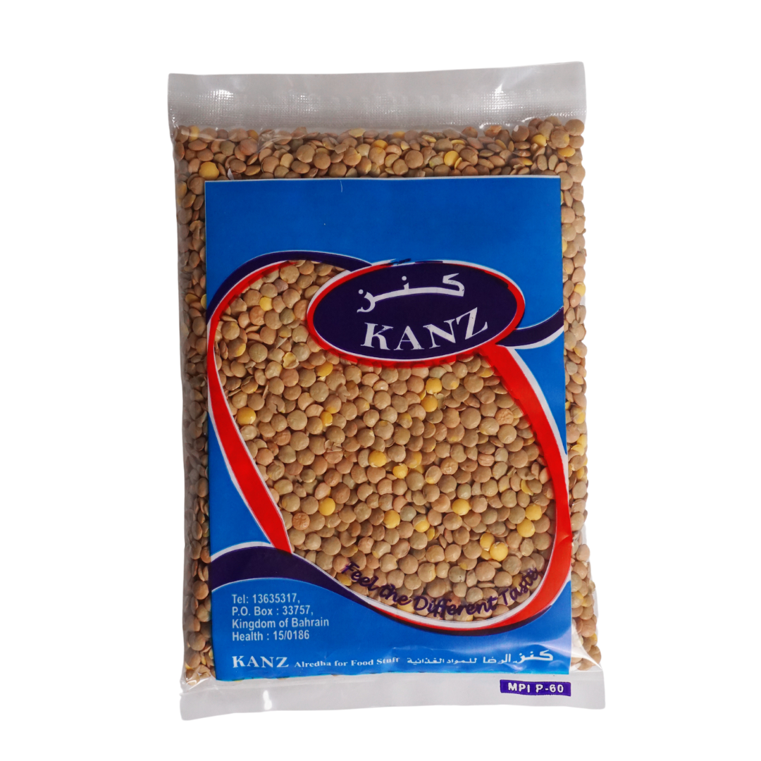 Kanz Green Whole Lentil - 1 KG